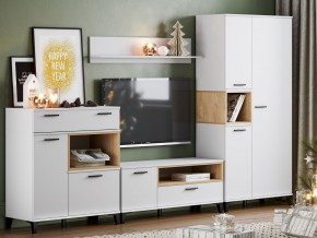Гостиная Bergen Белый в Челябинске - magazin-mebel74.ru | фото 3