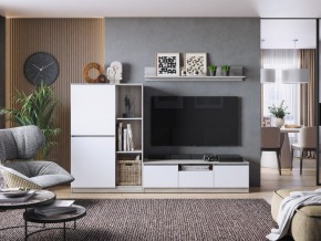 Гостиная Лори дуб серый в Челябинске - magazin-mebel74.ru | фото