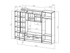 Гостиная Оскар Ясень шимо в Челябинске - magazin-mebel74.ru | фото