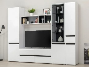 Гостиная Сидней Белый премиум в Челябинске - magazin-mebel74.ru | фото