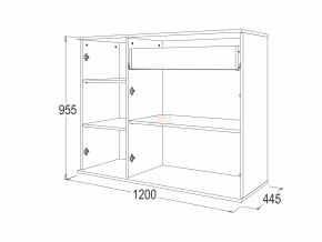 Комод 10 фант ясень анкор в Челябинске - magazin-mebel74.ru | фото