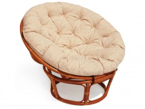 Кресло Papasan 23/01 W с подушкой Cognac, ткань Старт в Челябинске - magazin-mebel74.ru | фото