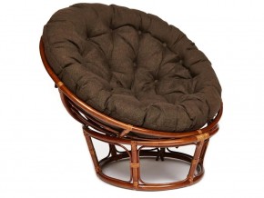 Кресло Papasan 23/01 W с подушкой Pecan, ткань Коричневый в Челябинске - magazin-mebel74.ru | фото