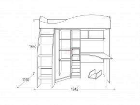 Кровать Омега 9 МДФ индиго в Челябинске - magazin-mebel74.ru | фото