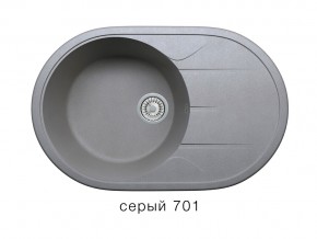 Мойка кварцевая Tolero R-116 Серый 701 в Челябинске - magazin-mebel74.ru | фото