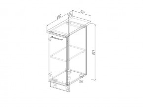 Н 30 Модуль нижний Без Столешницы МН 30 в Челябинске - magazin-mebel74.ru | фото