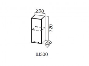 Ш300/720 Шкаф навесной 300/720 в Челябинске - magazin-mebel74.ru | фото