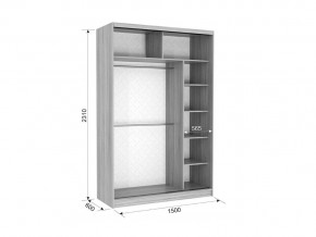 Шкаф-купе Гранд 1-600 венге в Челябинске - magazin-mebel74.ru | фото 3