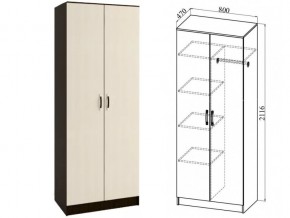 ШКР800.2 Шкаф 2х-створчатый комби в Челябинске - magazin-mebel74.ru | фото