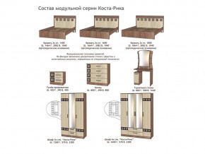 Спальня Коста-Рика в Челябинске - magazin-mebel74.ru | фото