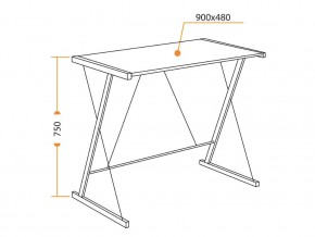 Стол WD-09 oak в Челябинске - magazin-mebel74.ru | фото